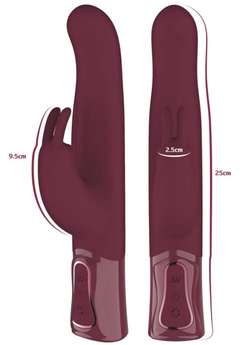 Rotating & Vibrating Thick Rabbit Vibrator SCALA