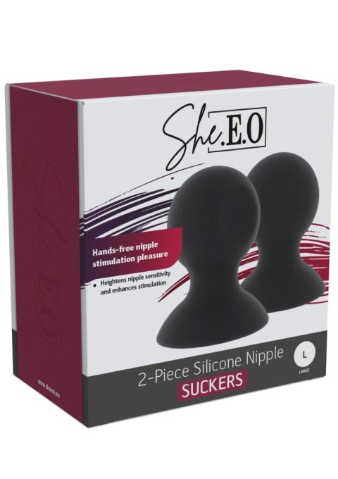 Silicone Nipple Suckers L SCALA