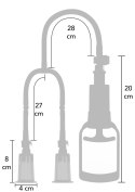 Vacuum Nipple Pleasure Pump M/L SCALA