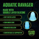 Aquatic Ravager - Silicone Dildo - Blue SHOTS