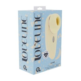 Aurie - AirTap Vibrator with Two Head Attachments - Yellow SHOTS