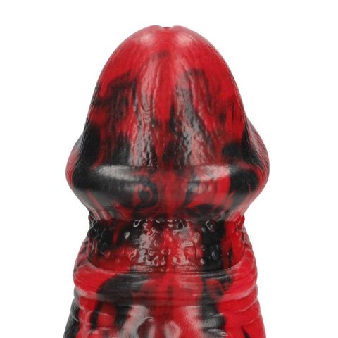 Dark Lycan Spawn - Silicone Dildo - Red/Black SHOTS