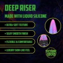 Deep Riser - Silicone Dildo - Purple SHOTS