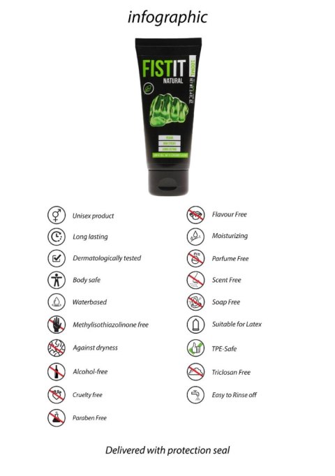 Fist It - Natural - 100 ml SHOTS
