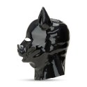 Latex Pig Hood - Black SHOTS