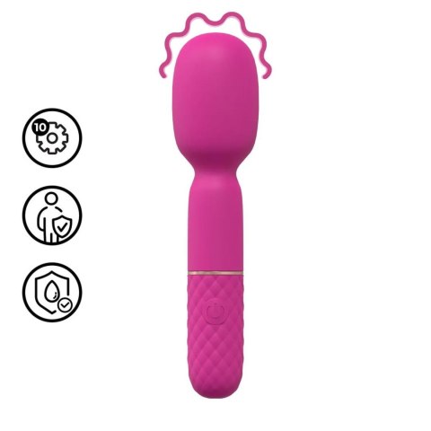 Mini Wand Vibrator - Pink SHOTS