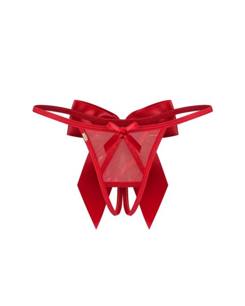 Gifty Red stringi otwarte 2XL/3XL Obsessive - Amocarat Sp. z o.o.
