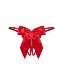 Gifty Red stringi otwarte 2XL/3XL Obsessive - Amocarat Sp. z o.o.