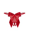 Gifty Red stringi otwarte S/M Obsessive - Amocarat Sp. z o.o.
