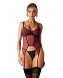 Parisel gorset i stringi 2XL/3XL Obsessive - Amocarat Sp. z o.o.