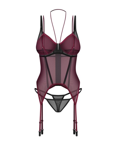 Parisel gorset i stringi 2XL/3XL Obsessive - Amocarat Sp. z o.o.