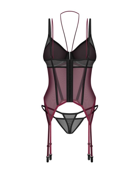 Parisel gorset i stringi S/M Obsessive - Amocarat Sp. z o.o.