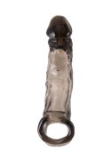 Sleeve ToyFa Xlover, to increase size, TPE, black,transparent , 19,5 cm TOYFA - Boys of Toys Sp. z o.o. (dystrybutor)
