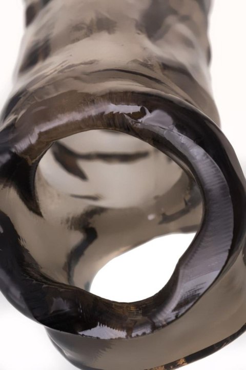 Sleeve ToyFa Xlover, to increase size, TPE, black,transparent , 19,5 cm TOYFA - Boys of Toys Sp. z o.o. (dystrybutor)