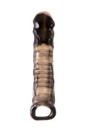 Sleeve ToyFa Xlover, to increase size, TPE, black,transparent , 22,5 cm TOYFA - Boys of Toys Sp. z o.o. (dystrybutor)