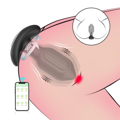 Bliss APP - Wibrujący korek analny z kontrolą przez aplikację
