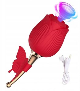 Wibrator Flirting Partner: 10 funkcji stymulacji powietrznej i wibracji USB