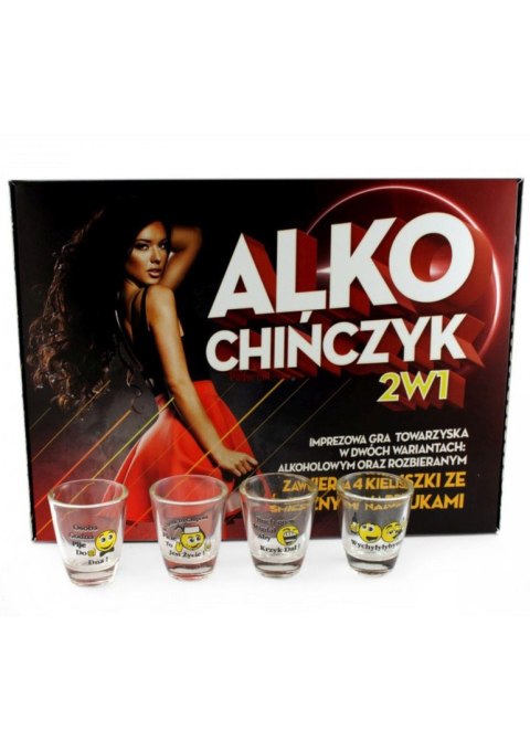 Gra Imprezowa Alkochińczyk 2w1: Podwójna Dawka Zabawy