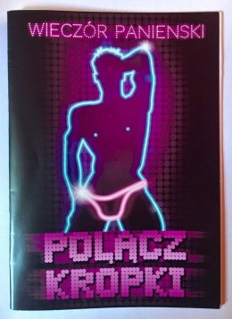 Zabawna Książeczka 'Połącz Kropki' na Wieczór Panieński
