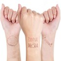 Elegancki Zestaw 12 Tatuaży ROSE GOLD na Wieczór Panieński