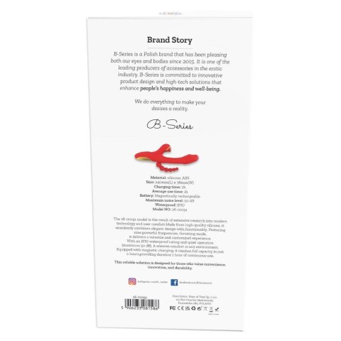Luxe USB – 9 Funkcji Wibracji i Stukania