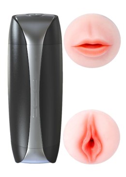 SUSAN Double Delight 2.0 – Zmysłowy Masturbator z Podwójnym Wejściem i 36 Funkcjami USB