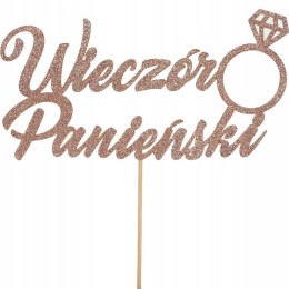 Topper papierowy na tort „Wieczór Panieński”