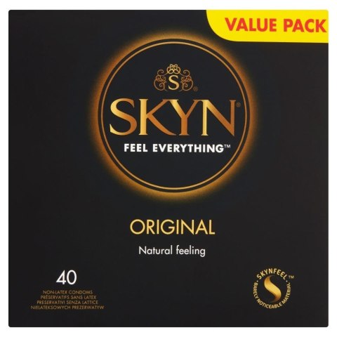 UNIMIL SKYN ORIGINAL – 40 Nielateksowych Prezerwatyw