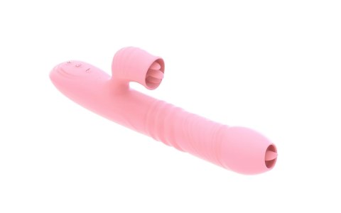 Zmysłowy Wibrator Fanny USB – Różowy
