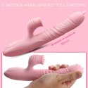 Zmysłowy Wibrator Fanny USB – Różowy