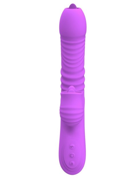 Wibrator Fanny z Ładowaniem USB – Fioletowy