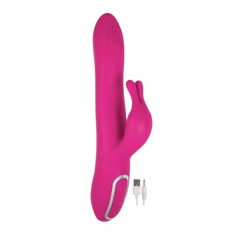 Isabella – Różowy Wibrator Króliczek z 5 Funkcjami i Ładowaniem USB