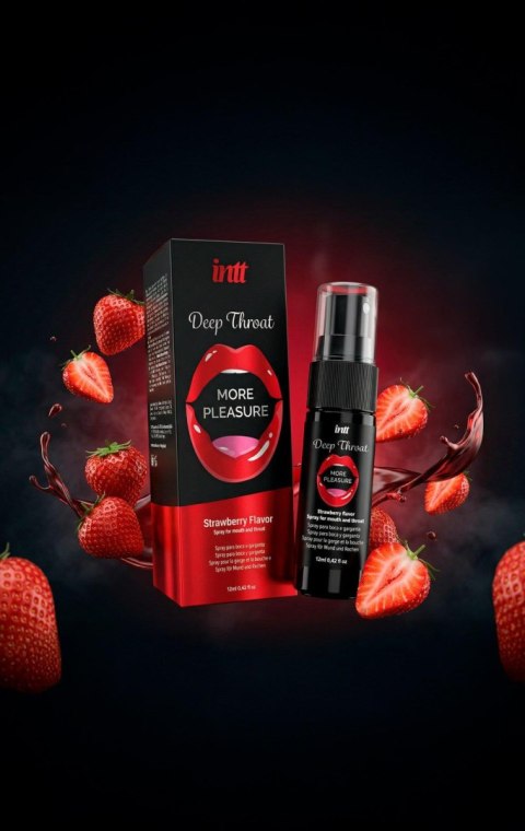 Intt DEEP THROAT STRAWBERRY INTT EURO COSMETICS UNIPESSOAL LDA
