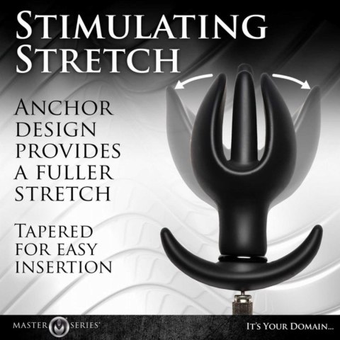 Master Series - Inflatable Silicone Anal Plug ONE-DC B.V.
