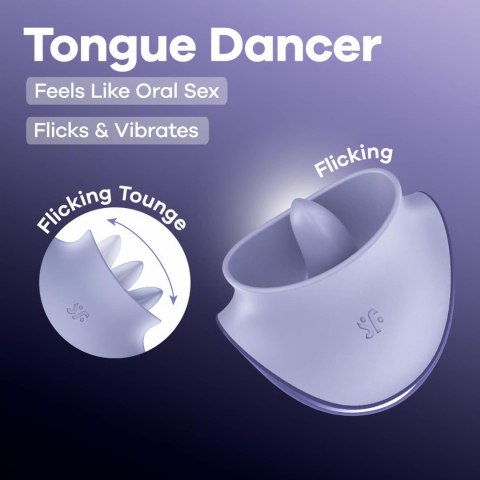 Tongue Dancer - lila Satisfyer - Triple A Marketing GmbH