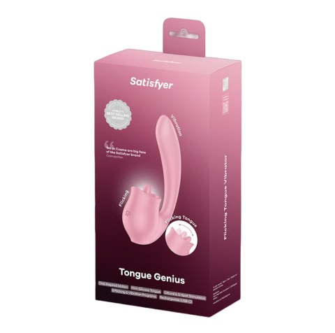 Tongue Genius - pink Satisfyer - Triple A Marketing GmbH