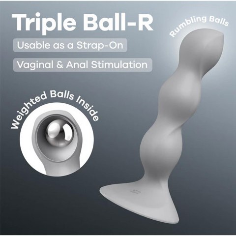 Triple Ball-R - grey Satisfyer - Triple A Marketing GmbH