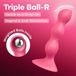 Triple Ball-R - red Satisfyer - Triple A Marketing GmbH
