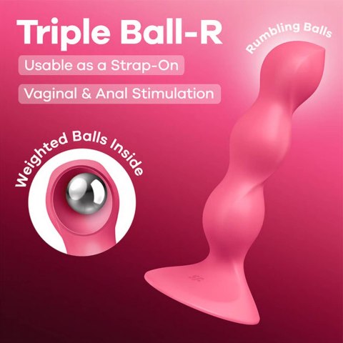 Triple Ball-R - red Satisfyer - Triple A Marketing GmbH