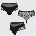 HARNESS LINGERIE SUBLIME - S - BLACK DORCELl - Lovely Planet