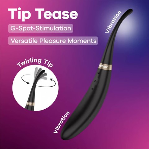 Tip Tease - black Satisfyer - Triple A Marketing GmbH