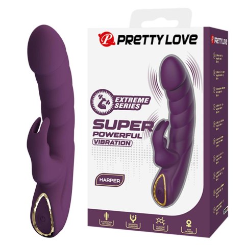 Pretty Love Harper Powerful Rabbit Vibrator Baile - Boys of Toys Sp. z. o.o. (dystrybutor)