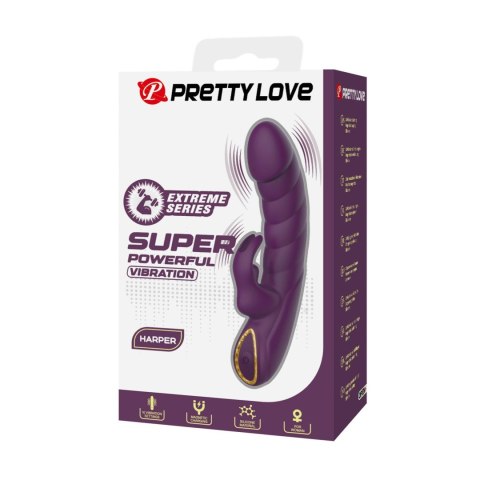 Pretty Love Harper Powerful Rabbit Vibrator Baile - Boys of Toys Sp. z. o.o. (dystrybutor)