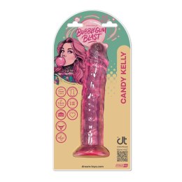 BUBBLEGUM BLAST CANDY KELLY PINK CLASSIC JELLY 7,5 INCH DONG TONGA