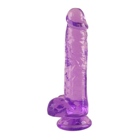 BUBBLEGUM BLAST POP ROCKET PURPLE CLASSIC JELLY 6,7 INCH DILDO TONGA