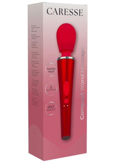 Caresse Compact Wand Massager red SCALA