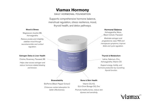 Hormony - 60 Capsules VIAMAX