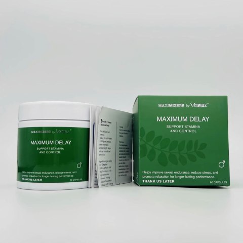 MAXIMUM DELAY - 60 Capsules VIAMAX