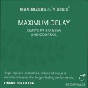 MAXIMUM DELAY - 60 Capsules VIAMAX