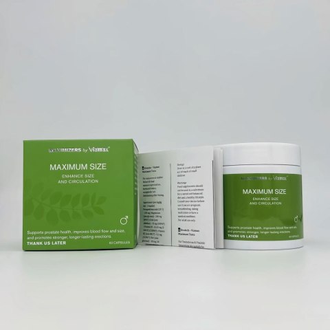 MAXIMUM SIZE - 60 Capsules VIAMAX